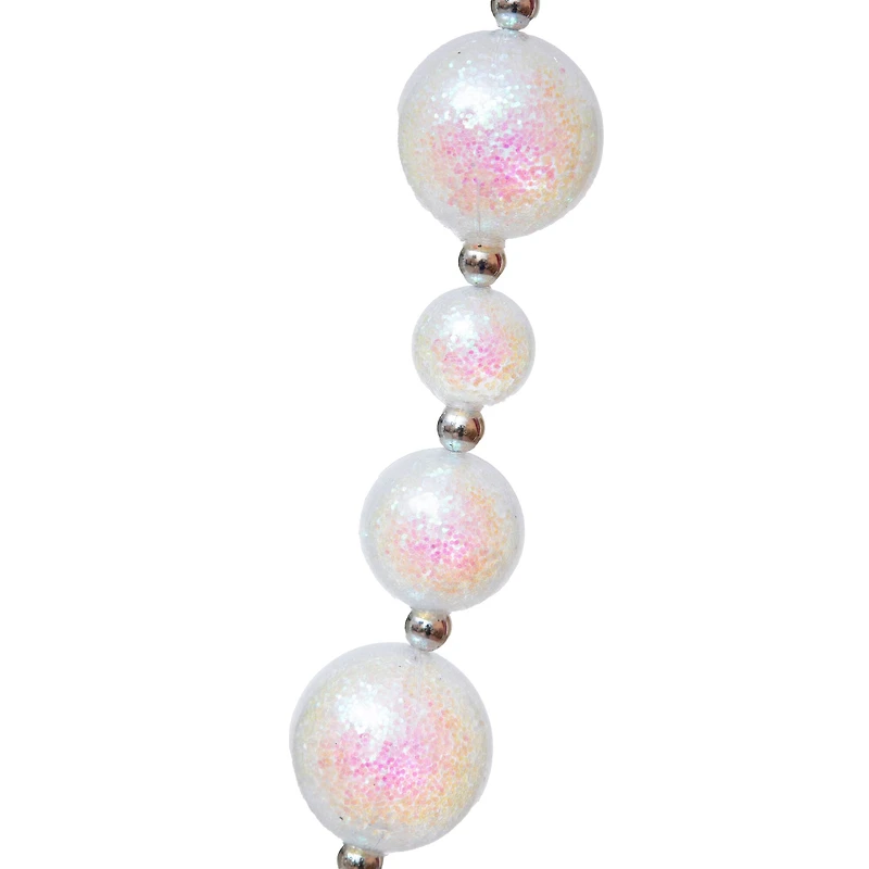 6ft. Iridescent Clear Shatterproof Ball Garland by Ashland®