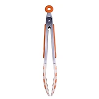 Mini Orange Plaid Tongs by Makery™