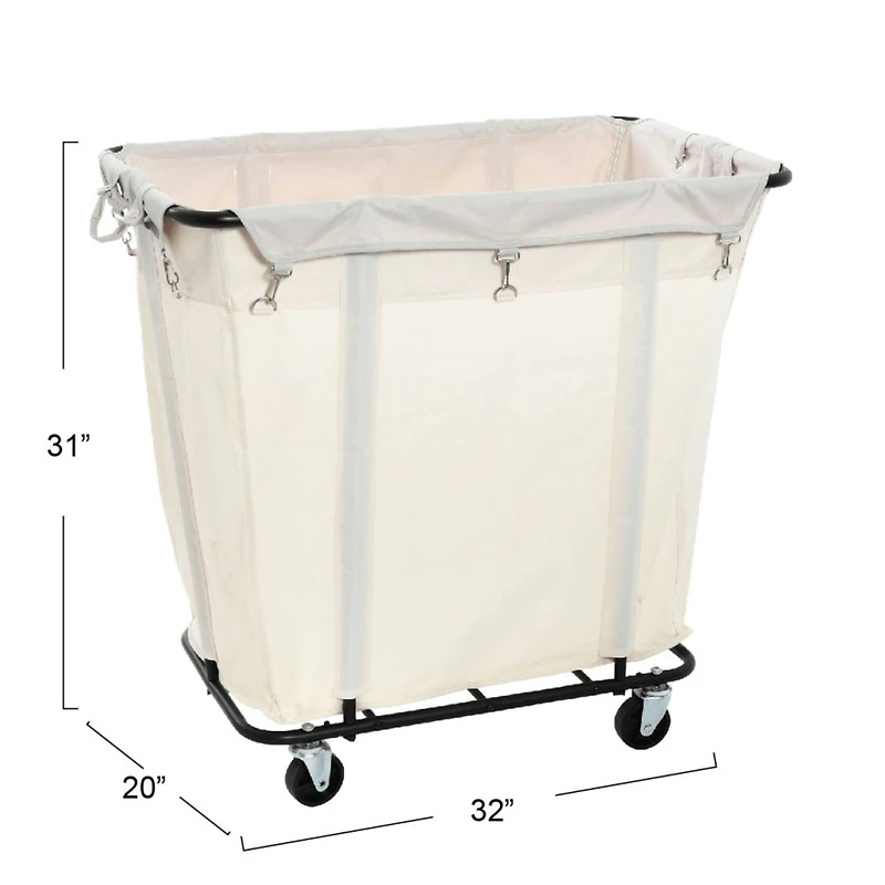 Household Essentials 30.5" Commercial Laundry Cart