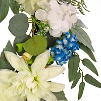 24" Dahlia, Peony, & Hydrangea Wreath