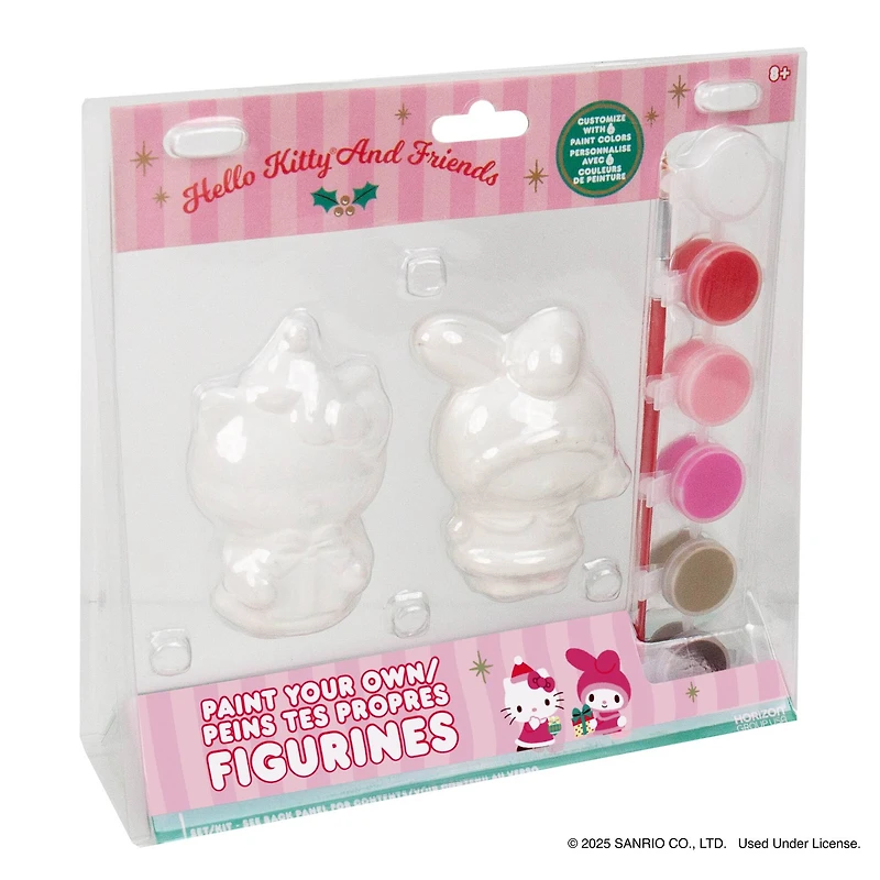 Hello Kitty® & Friends Paint-Your-Own Holiday Figurines Kit