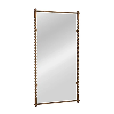 Hello Honey® 24" x 47" Golden Metal Framed Wall Mirror