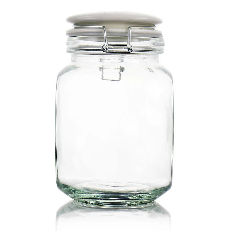 Gibson Home® 1.9qt. Glass Canister with Ceramic Lid