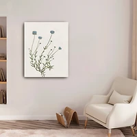 Blue Wispy I Canvas Giclee