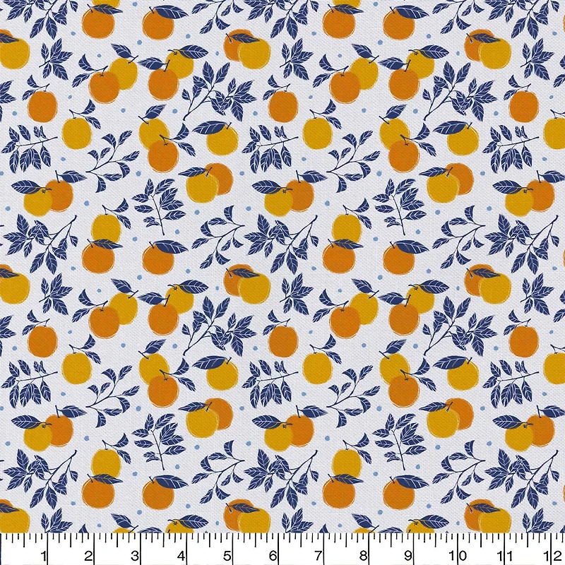 Emma & Mila® La Dolce Vita Collection Oranges Precut Cotton Fabric, 4ct.
