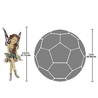 Design Toscano 12.5" Fannie the Fairy Sitting Statue