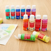12 Color Bright Acrylic Paint Value Pack by Craft Smart®