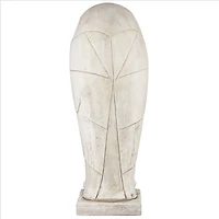 Design Toscano 32" Polar Owl Sentinel Art Deco Cubist Bird Statue