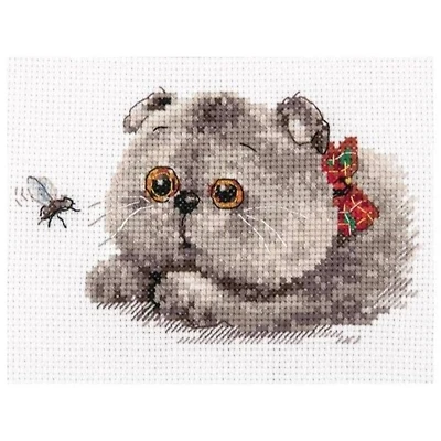 Alisa Basik Hunter Cross Stitch Kit