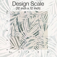 RoomMates Mr. Kate Cubism Palm Peel & Stick Wallpaper