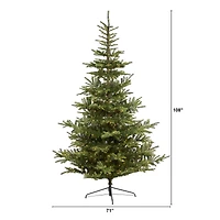 9ft. Pre-Lit Layered Washington Spruce Artificial Christmas Tree, Clear Lights