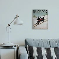 Stupell Industries Black Dog Ski Company Wall Art