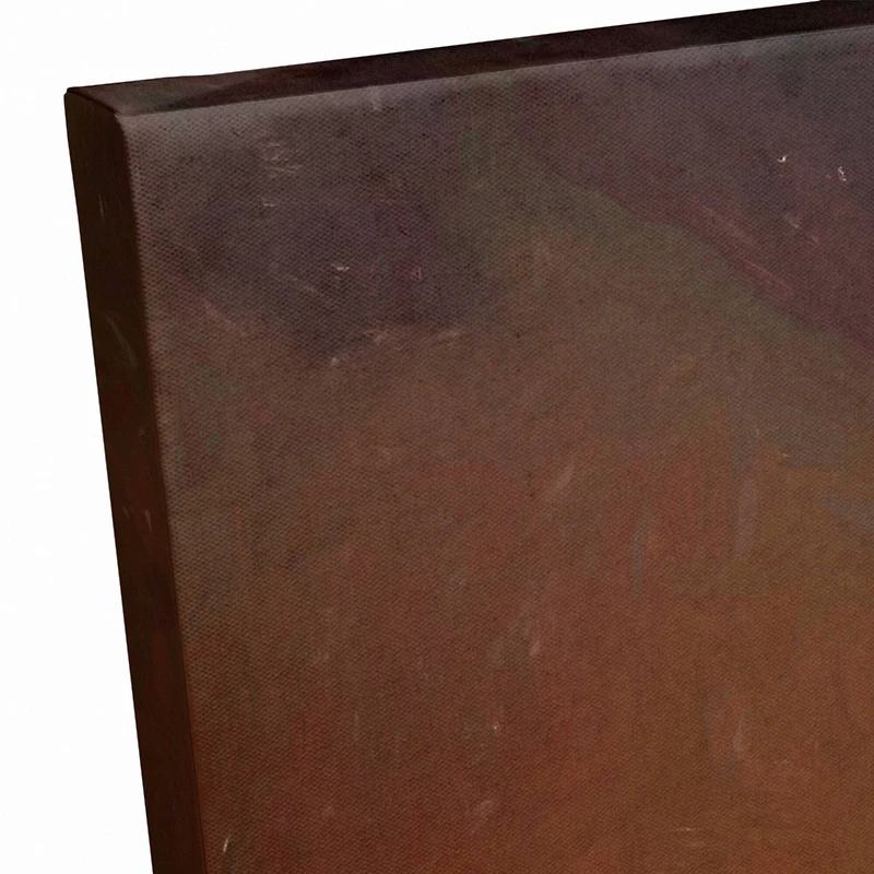 Santa Gets Ready 36x36 Canvas Wall Art