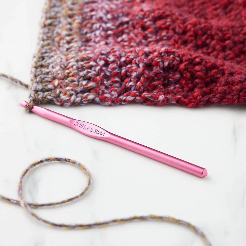 Anodized Aluminum Crochet Hook by Loops & Threads