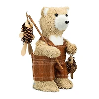 6.75" Fishing Bear Natural Décor by Ashland®