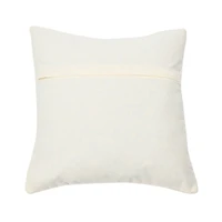 Hello Honey® 20" Square Quilted Velvet Pillow Cover with Channel Stitch