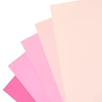 12 Packs: 50 ct. (600 total) Pink Buttons 8.5" x 11" Cardstock Paper by Recollections™