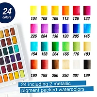 Faber-Castell 24 Color Watercolor Pan Set