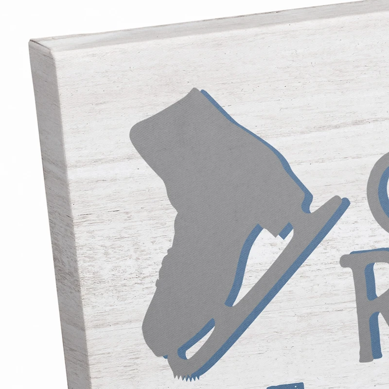 Skate Rental 14x11 Canvas Wall Art