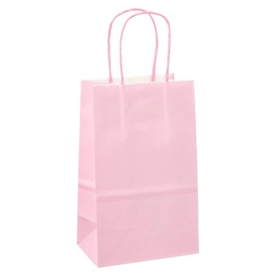 8 Packs: 13 ct. (104 total) Small Pink Paper Gift Bags by Celebrate It™