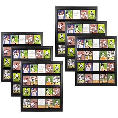 6 Pack: Collector Sports Card Wall Display Frame by Studio Décor®