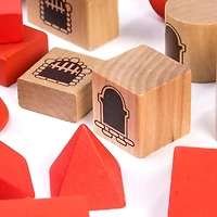 Miniland Wooden Stacking Castle Play Set