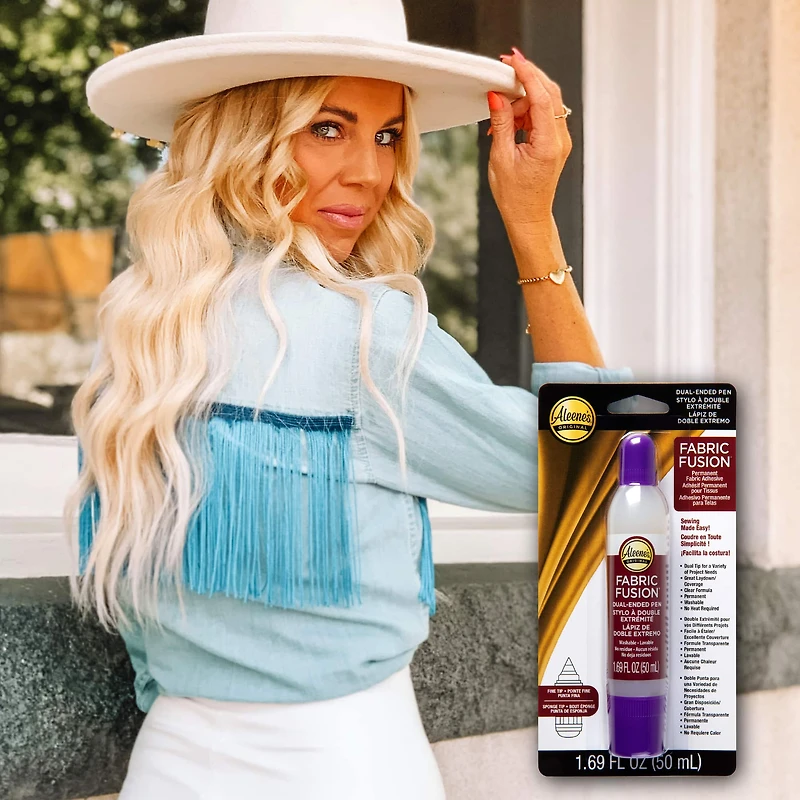 Aleene's® Original Fabric Fusion® Dual-Ended Permanent Fabric Adhesive Pen