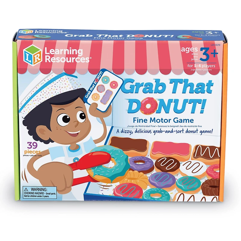 Learning Resources Donut Dash Fine Motor Game