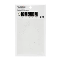 4" x 6" Flower Wreath Print Layering Stencil Set by Recollections™