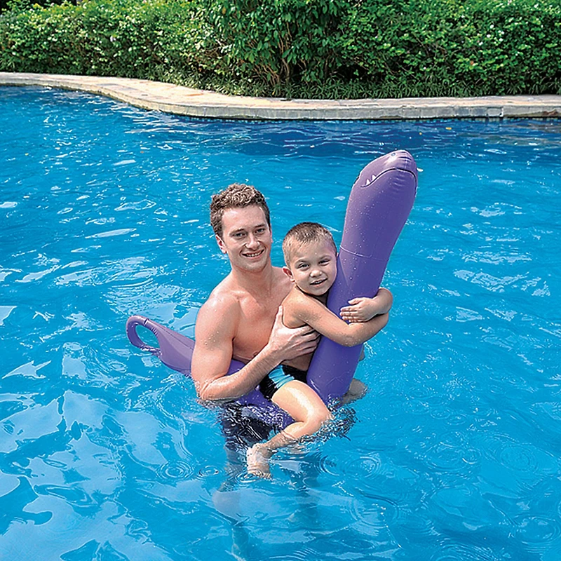 Dinosaur Twisty Tube Inflatable Swimming Pool Noodle, 5.25ft