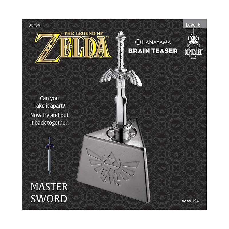 Hanayama Level 6 Cast Puzzle - The Legend of Zelda: Master Sword
