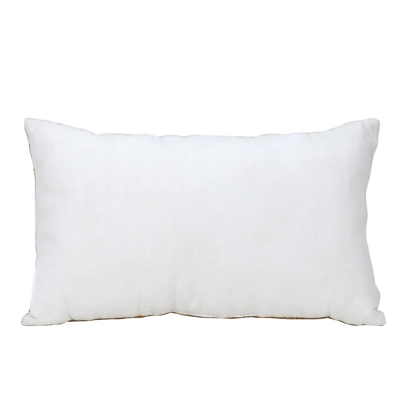 20" Tan Floral Accent Pillow by Ashland®