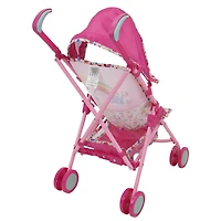 509 Crew Baby Alive Pink and Rainbow Doll Stroller