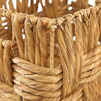Brown Jute Natural Storage Basket Set