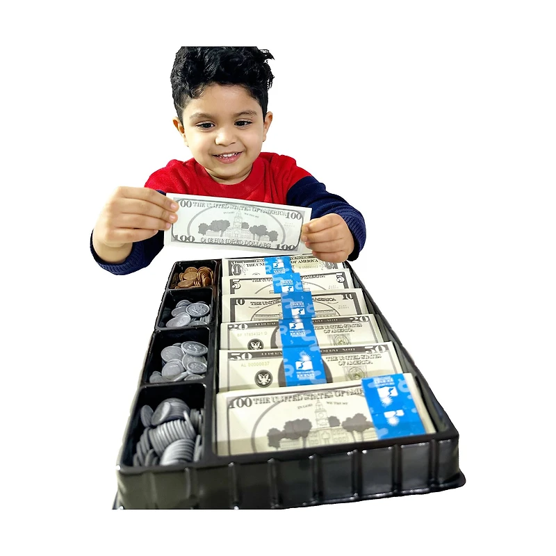 Play Money Set - Kids Bank