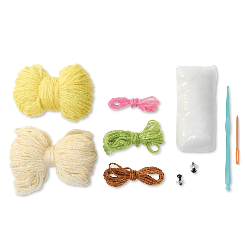 Intermediate Banana Amigurumi Crochet Kit by Loops & Threads®