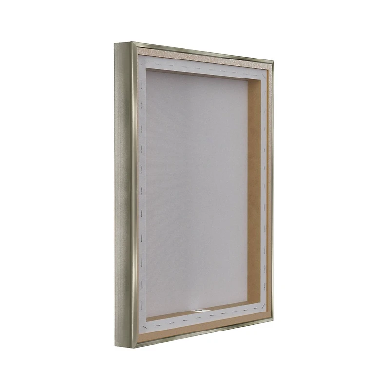 Stupell Industries White Christmas Forest Floating Frame Wall Art