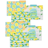 Teacher Created Resources Lemon Zest File Folders, 2 Packs of 12