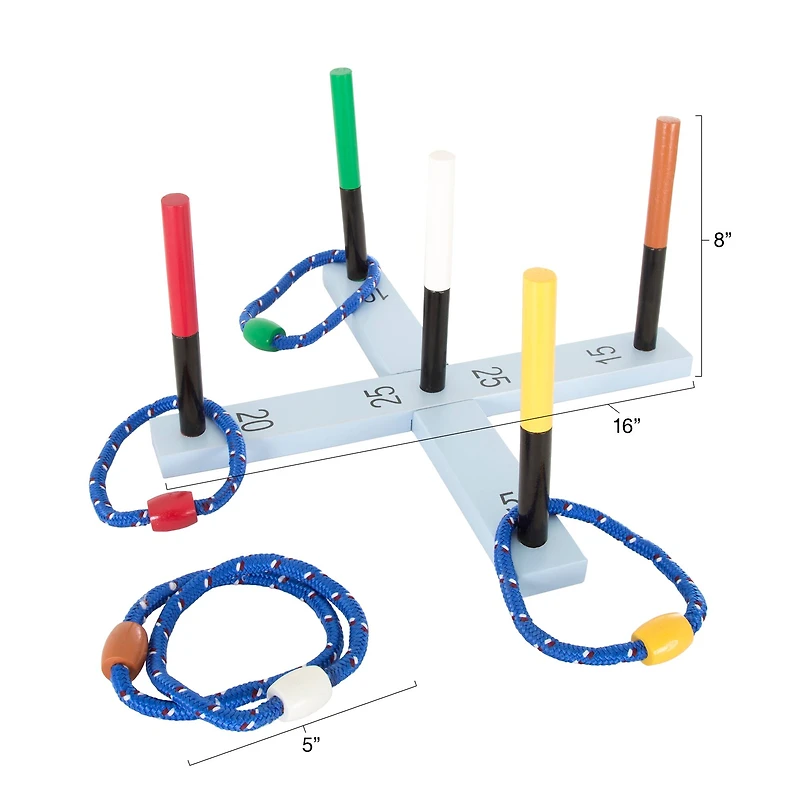Toy Time Rope Ring Toss Game