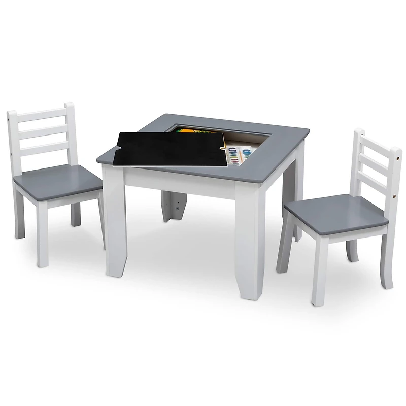 Chelsea Gray Table & Chair Set