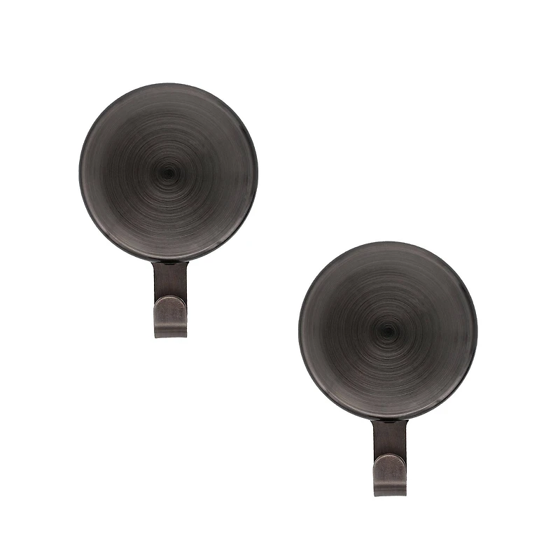 Haute Decor Attract™ Brushed Nickel Magnetic Wreath Hanger, 2ct.