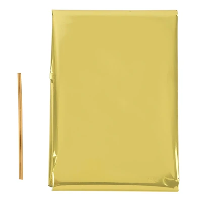 Metallic Basket Gift Bag by Celebrate It