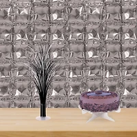 Beistle Silver Foil Balloon Backdrops
