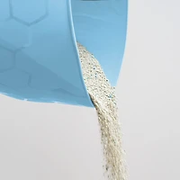 IRIS® Blue Flexi Cat Litter Pan with Handle