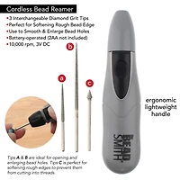 The Beadsmith® Cordless Bead Reamer