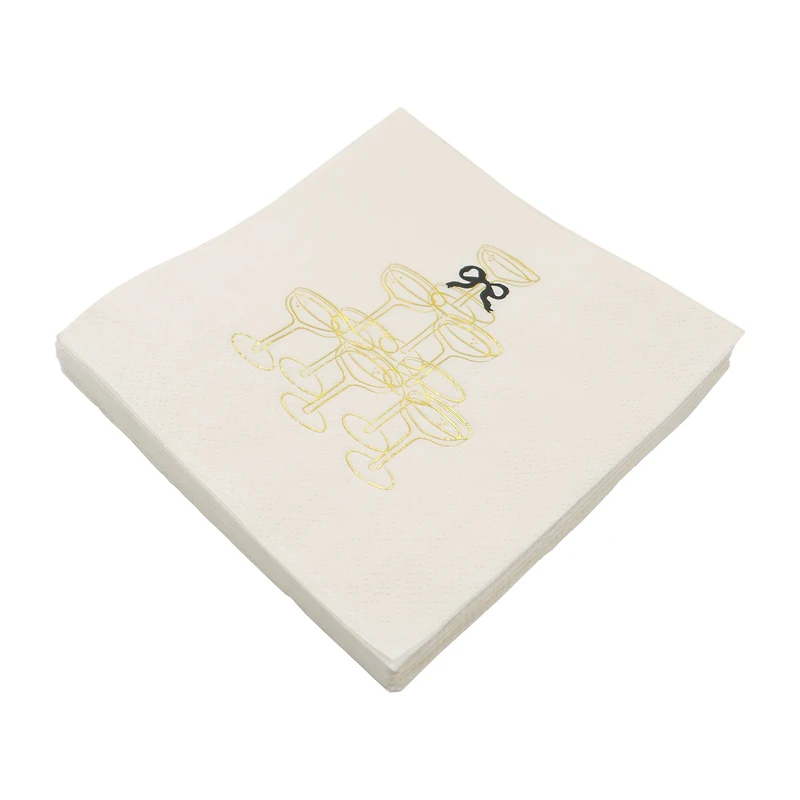 Champagne Tower Beverage Napkins, 20ct. by Celebrate It™