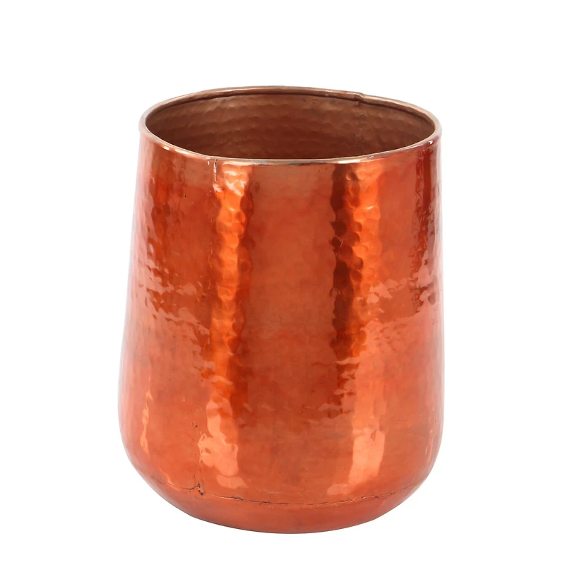 Copper Aluminum Glam Planter, 21", 16" & 13"