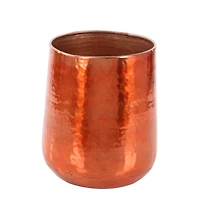 Copper Aluminum Glam Planter, 21", 16" & 13"