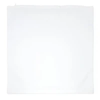 18" x 18" White Sublimation Throw Pillow Cover with Zipper by Make Market®