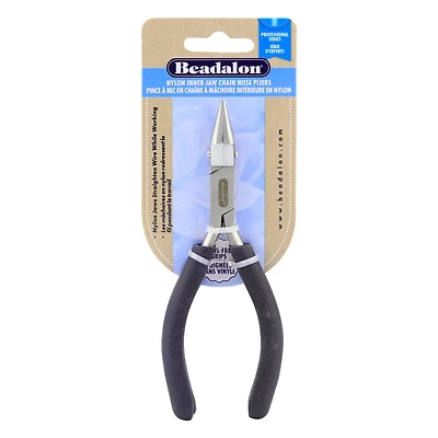 Beadalon® Professional Series Nylon Inner Jaw Chain Nose Pliers